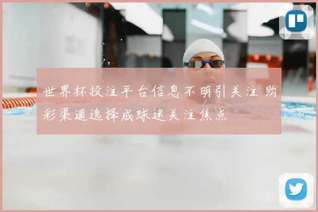 世界杯投注平台信息不明引关注 购彩渠道选择成球迷关注焦点